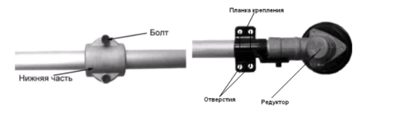 Увеличенны диаметр штанги